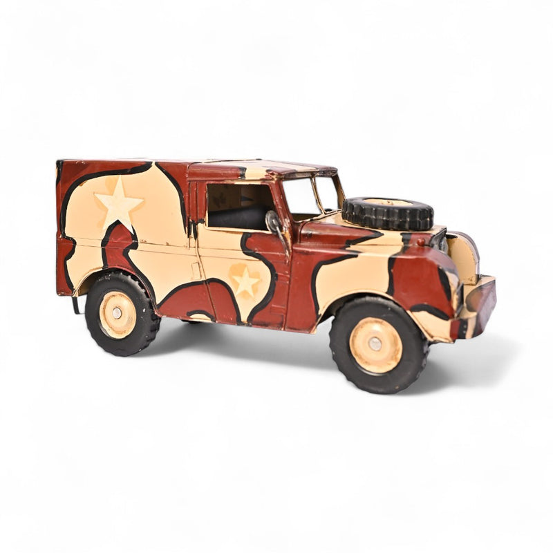 Metallic Rustic Rover Classic Jeep