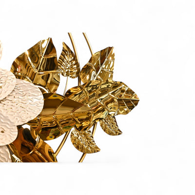 brass Golden Bloom Embrace