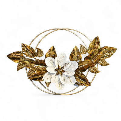 brass Golden Bloom Embrace