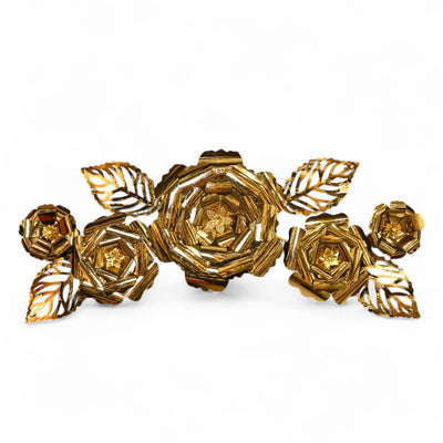 Regal Rose Symphony Brass Wall Motive