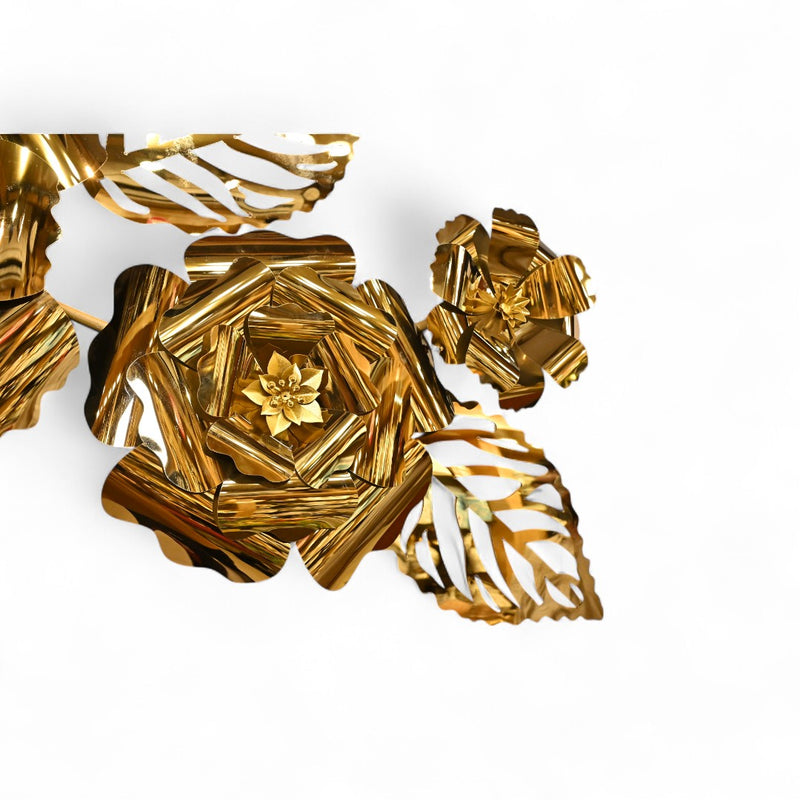 Regal Rose Symphony Brass Wall Motive