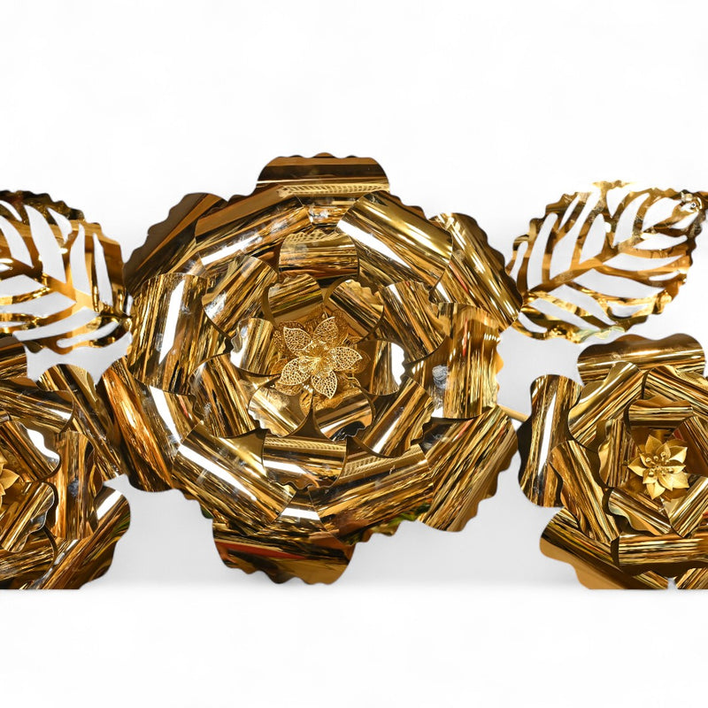 Regal Rose Symphony Brass Wall Motive