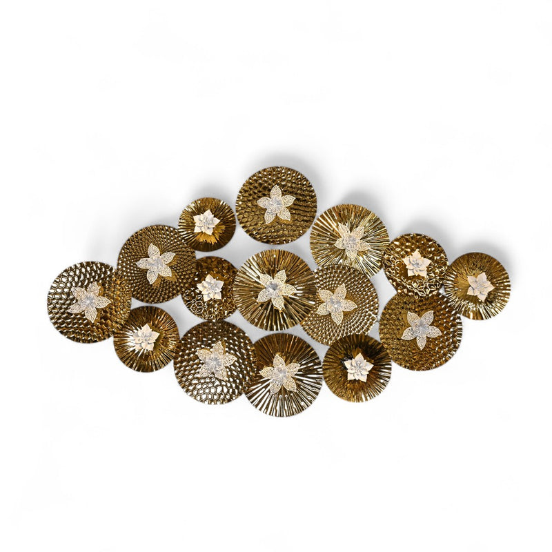 Brass Gold Elegance – Wall Motive