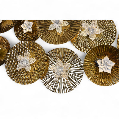 Brass Gold Elegance – Wall Motive