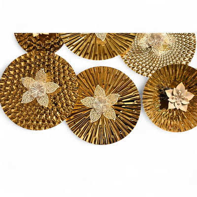 Brass Gold Elegance – Wall Motive