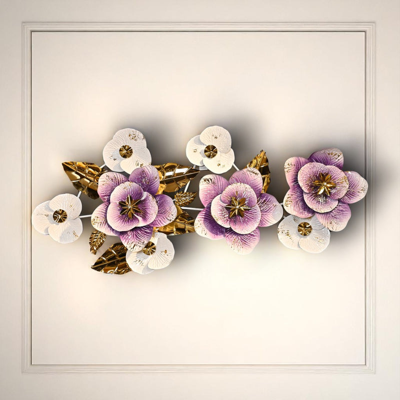 Purplish Bloom Motive Art