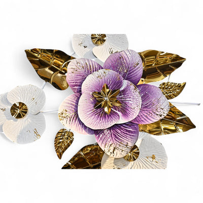Purplish Bloom Motive Art