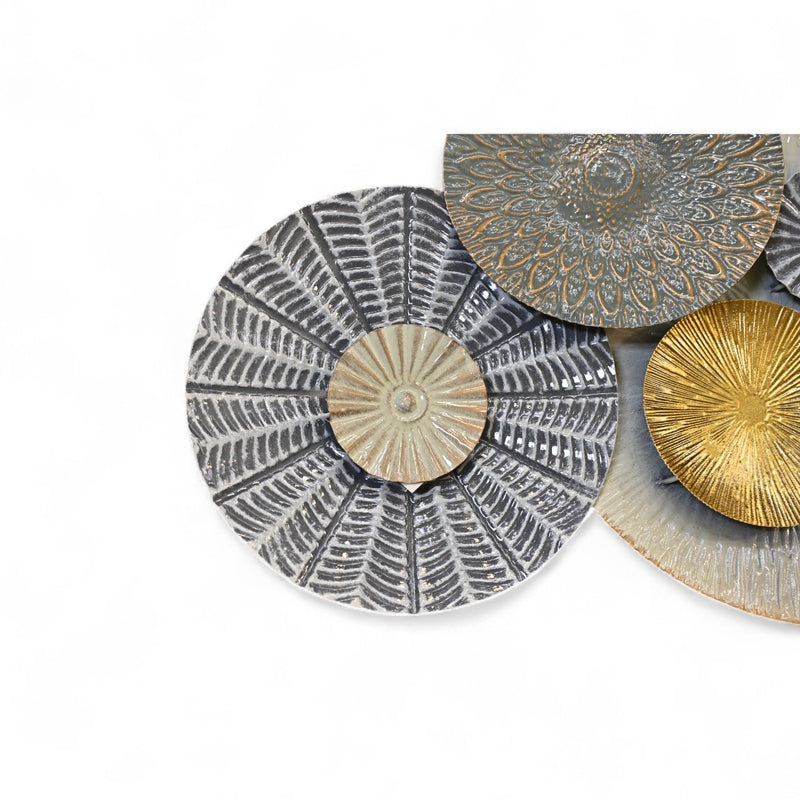 Abstract Multi-Plated Wall Motive