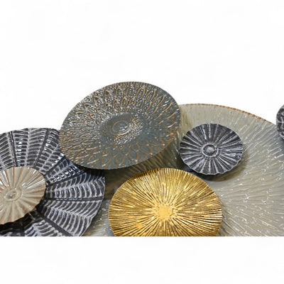 Abstract Multi-Plated Wall Motive