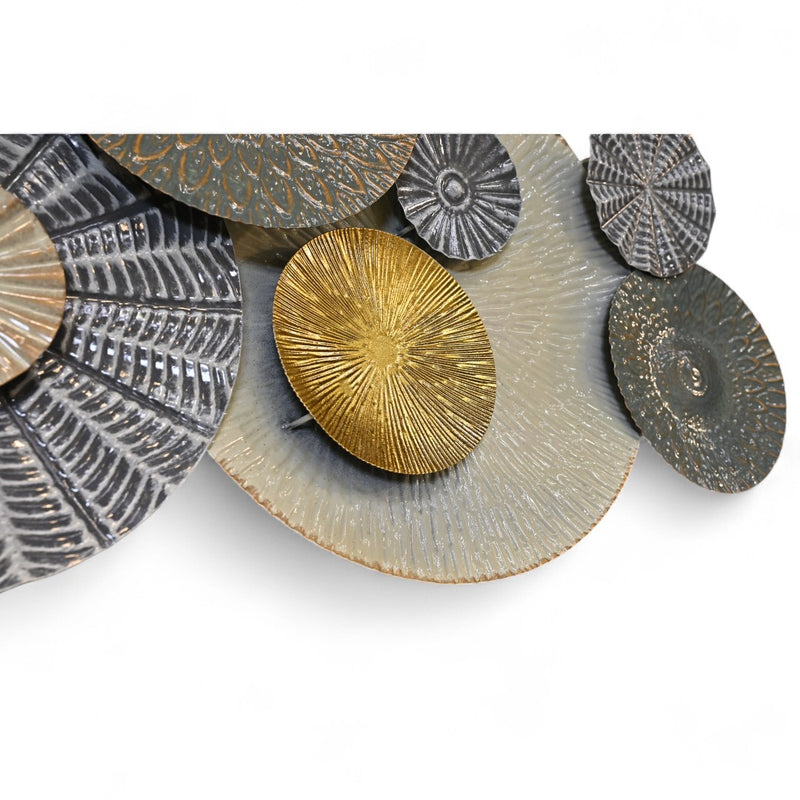 Abstract Multi-Plated Wall Motive