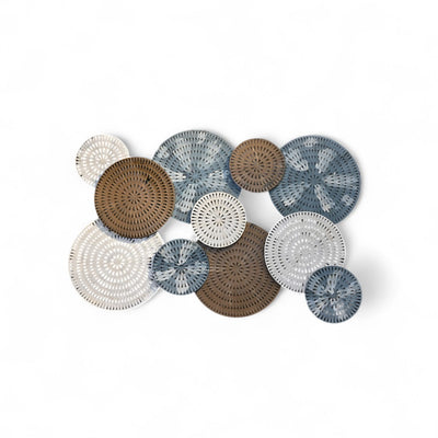 Radiant Circular Metal Wall Motive