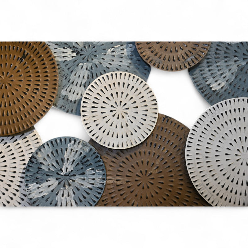 Radiant Circular Metal Wall Motive