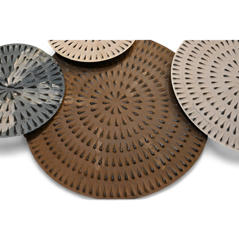 Radiant Circular Metal Wall Motive