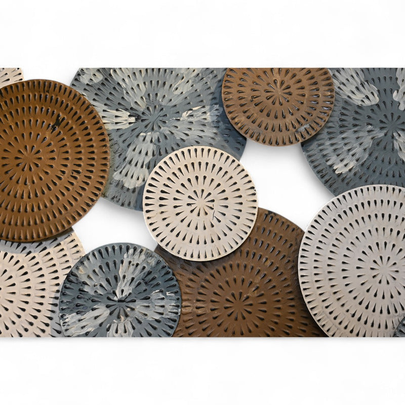 Radiant Circular Metal Wall Motive