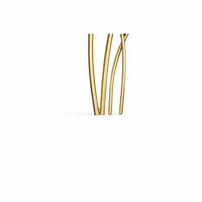 Golden Black Metallic Wall Motive