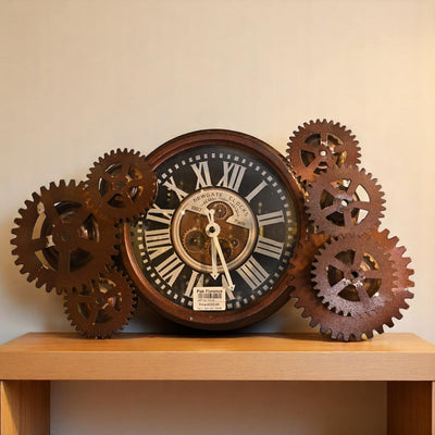 AquaTick Splash Metallic Wall Clock