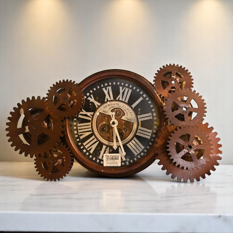 AquaTick Splash Metallic Wall Clock