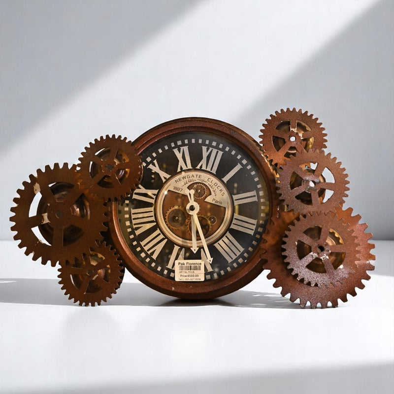AquaTick Splash Metallic Wall Clock