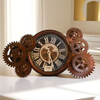 AquaTick Splash Metallic Wall Clock