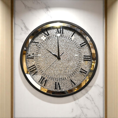 CrystalOra Luxury Wall Clock