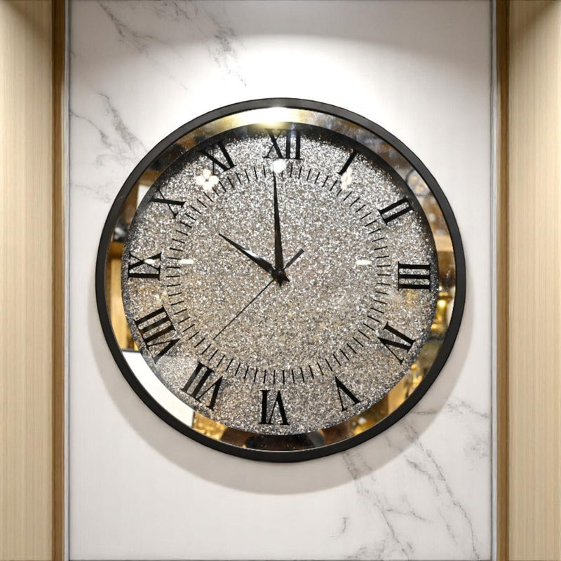 CrystalOra Luxury Wall Clock