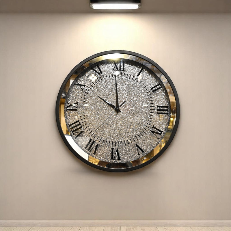 CrystalOra Luxury Wall Clock