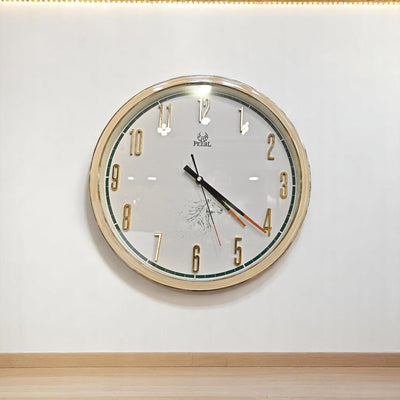 Aurora Luxe Ivory Wall Clock