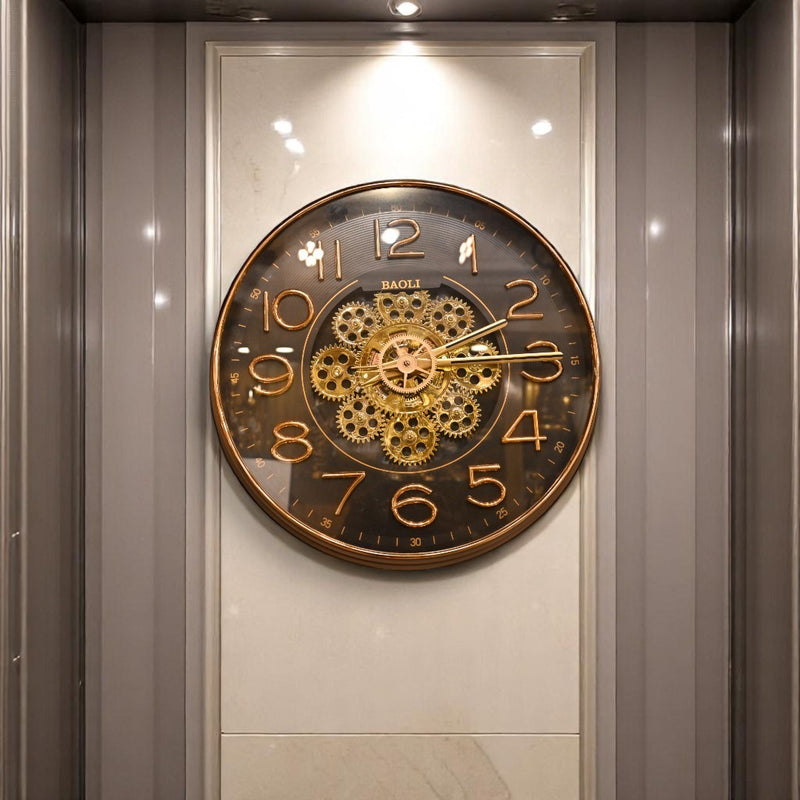 Splash Gears Wall Clock