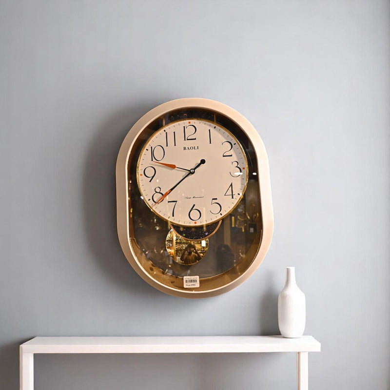Aqua Tick Splash Pendulum Wall Clock