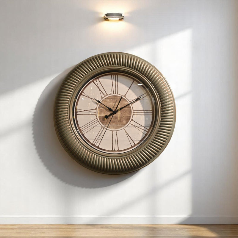 The Regal Spiral Wall Clock