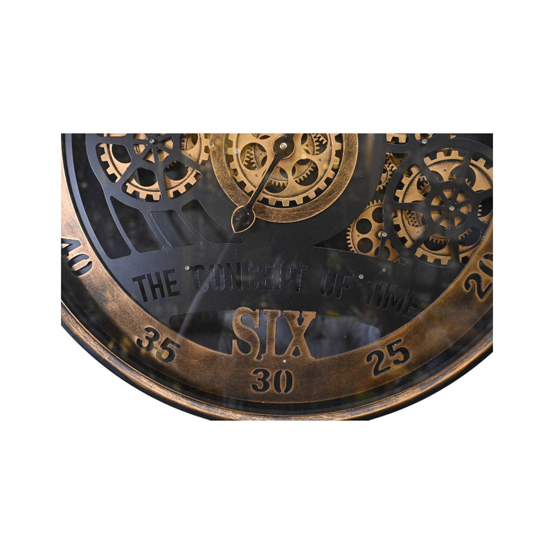 Steampunk Real Moving Gears Wall Clock
