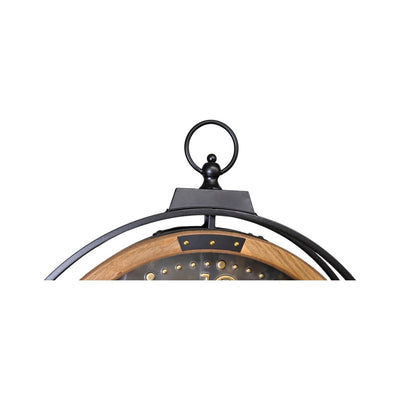 European Metal Gear Round Wall Clock