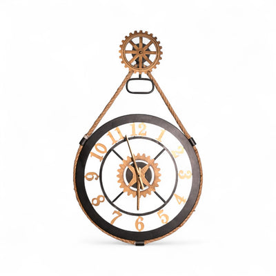 Ecliptica Luxe Metallic Wall Clock