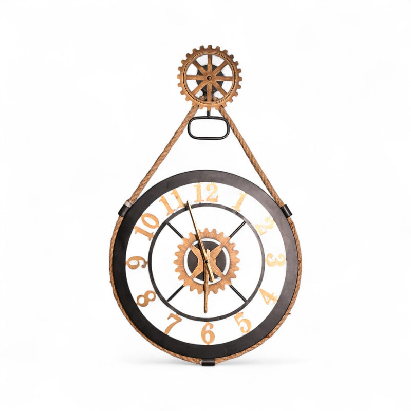 Ecliptica Luxe Metallic Wall Clock