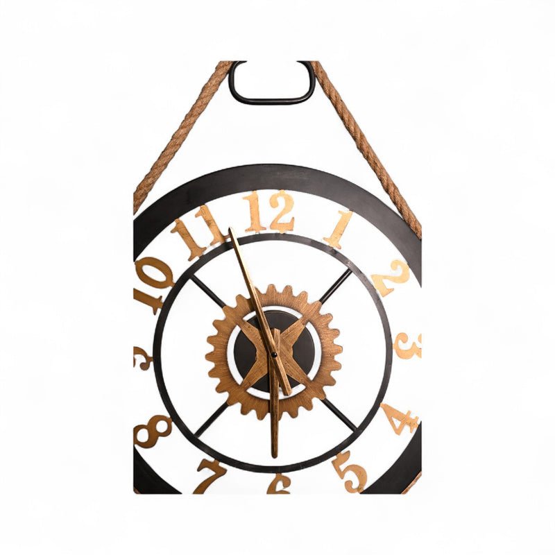 Ecliptica Luxe Metallic Wall Clock