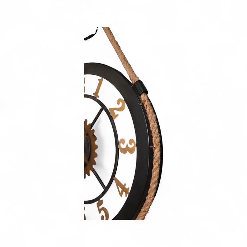 Ecliptica Luxe Metallic Wall Clock