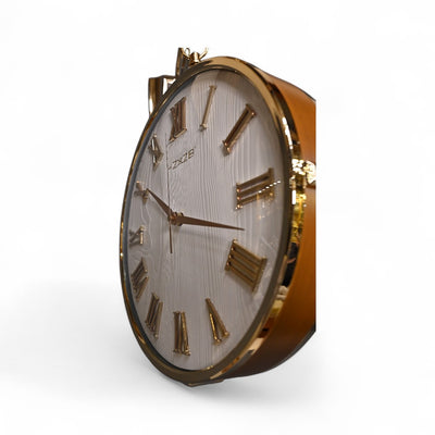 Vintage Twin-Face Station Clock