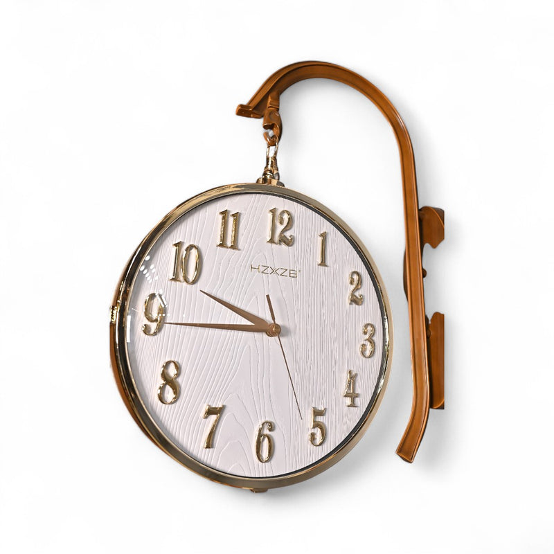 Modern Deer Double Sided Wall Clock