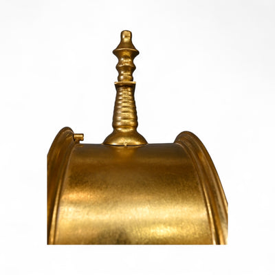 The Grand Station Metallic Clock