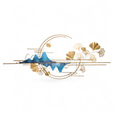 Mountain Bloom Elegance Wall Motive