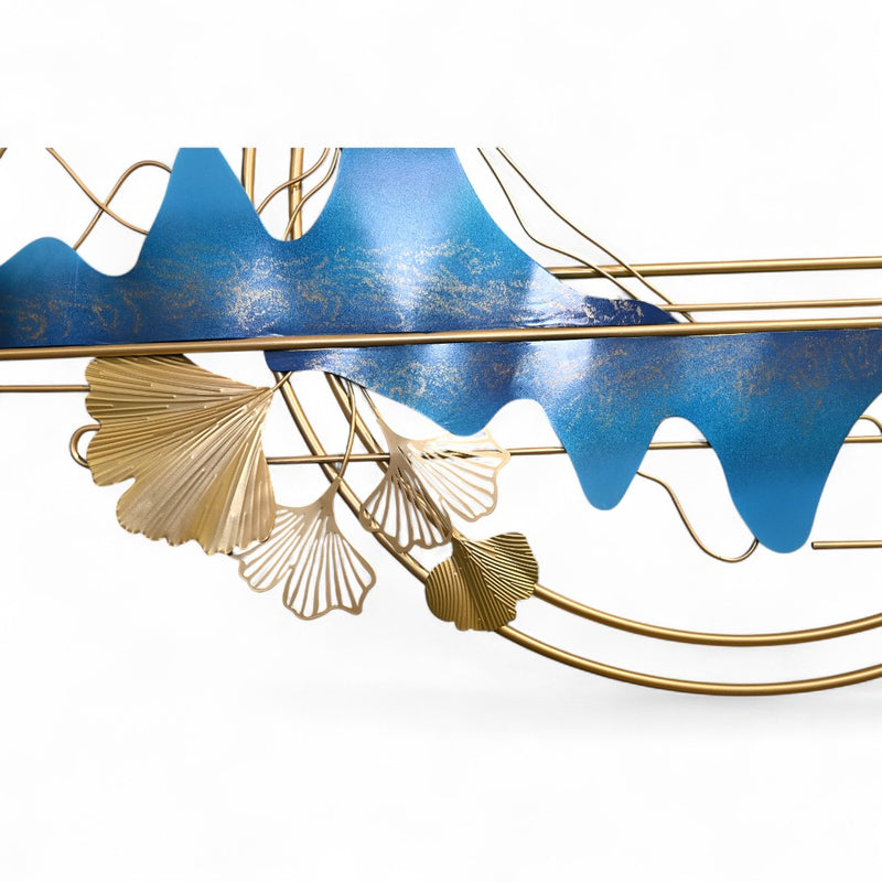 Mountain Bloom Elegance Wall Motive