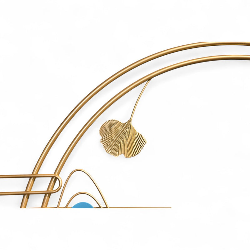 Mountain Bloom Elegance Wall Motive