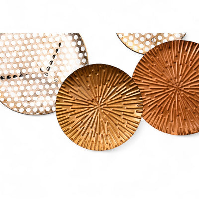 Abstract Multi-Plated Wall Motive