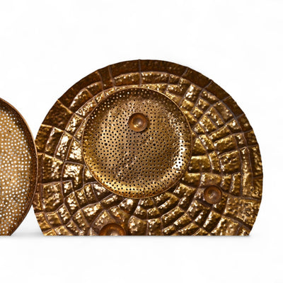 Dual-plates Retro Wall Decor