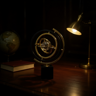 Luxurious Aesthetic Crystal Globe Ornaments