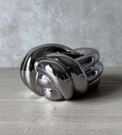 Puffed Knot Ceramic Tissue Box