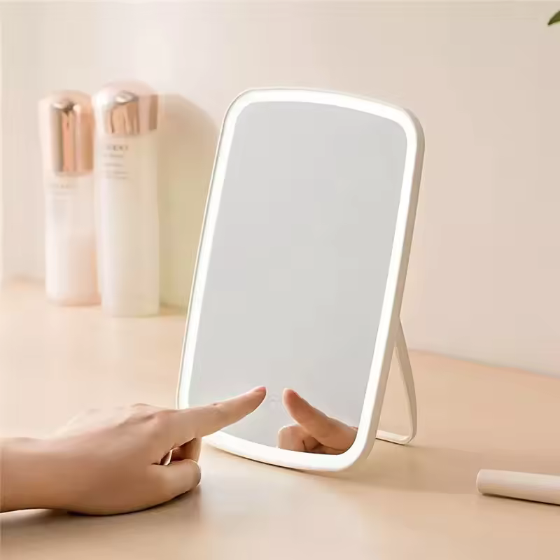 Modern Rectangular LED Table Mirror