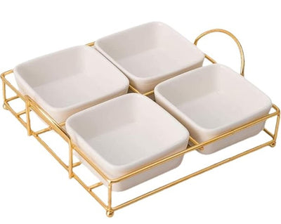 Ceramic Fruit Cookie Platter Desk Tray