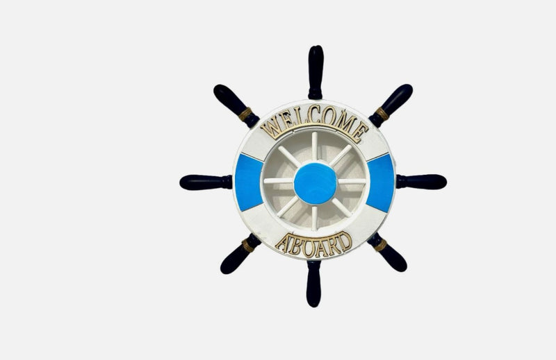 Nautical Ship Wheel Wall Decor