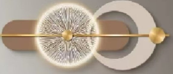 Metallic Tranquil Wall Motive (180*75)